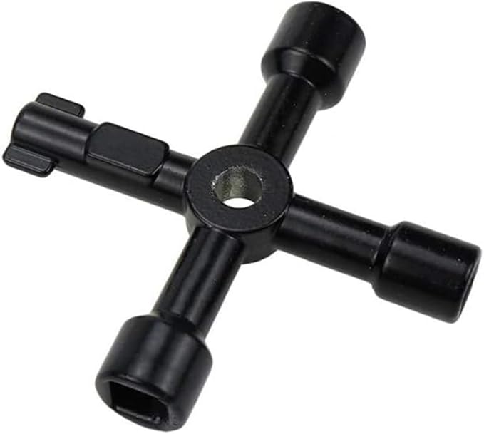 Safety Switch Key Wrench Multi-Functional Electrical Switchboards Lock Key Tool