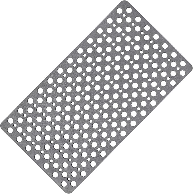 Non-Slip Bathtub Suction Mat Anti Mould Shower Mat Floor TPE 75cm x 43cm