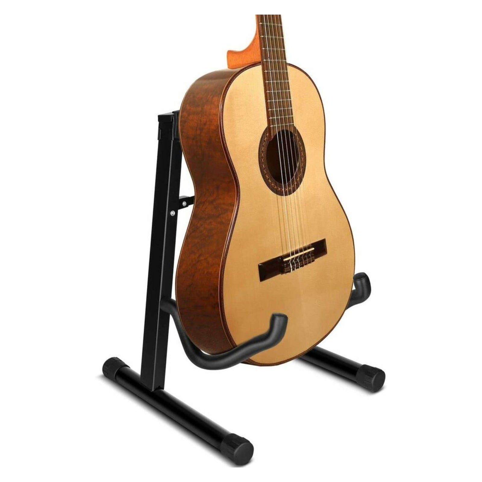 Acoustic Electric Folding Tripod Guitar Rack Stand Holder Floor Bass Foldable
