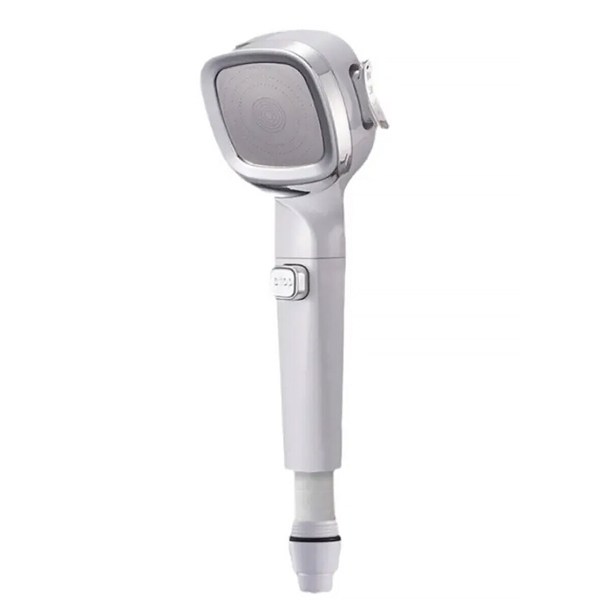 Adjustable High Pressure Water Saving Spray 4 Modes Shower Head Filter White