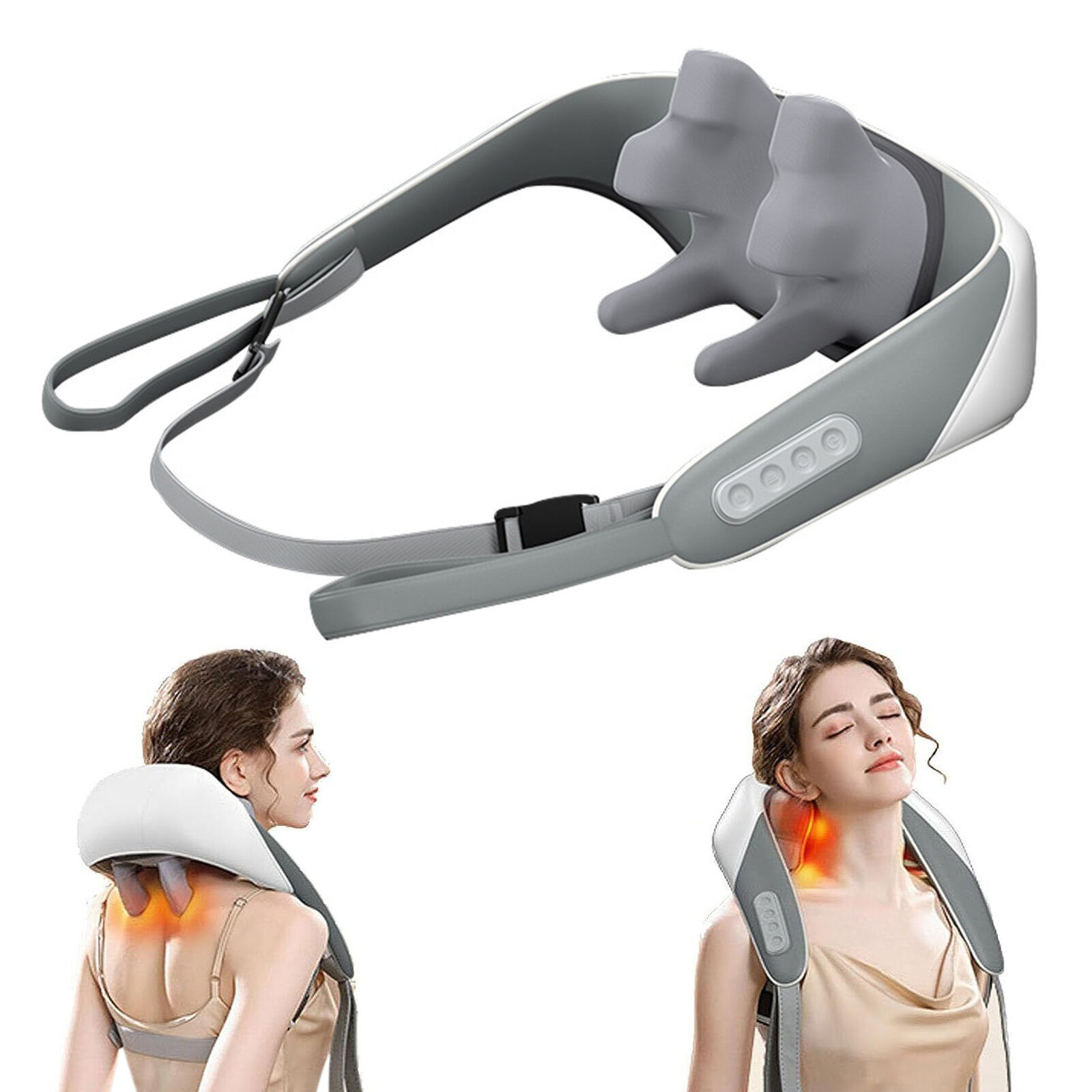 Heat Goletsure Pain Relief Deep 5D Kneading Massagers For Neck And Shoulder