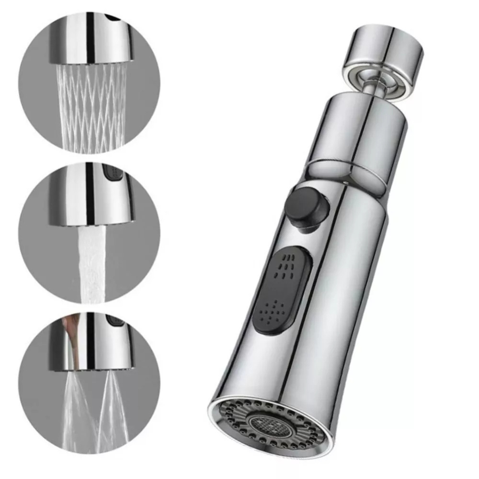 Sprayer Sink Tap Head Water 360° Saving Kitchen faucet extender Aerator Spray