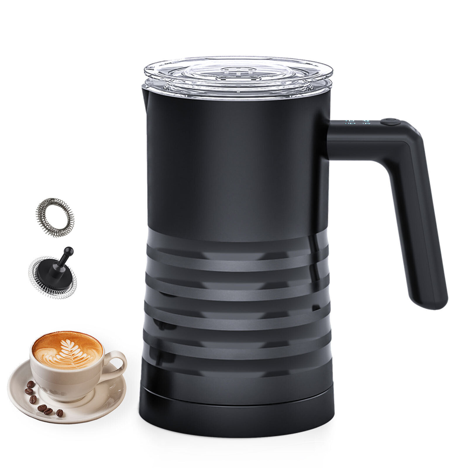 Electric Automatic Espresso Milk Frother Coffee Warmer Frothy Cappuccino Frothy
