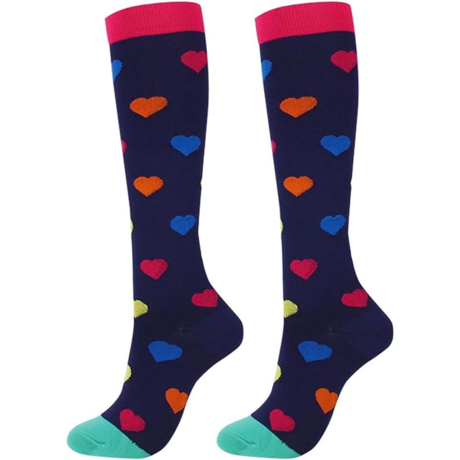 Compression Socks Unisex Medical Nursing Travel Sports Stocking Gift Women Men G