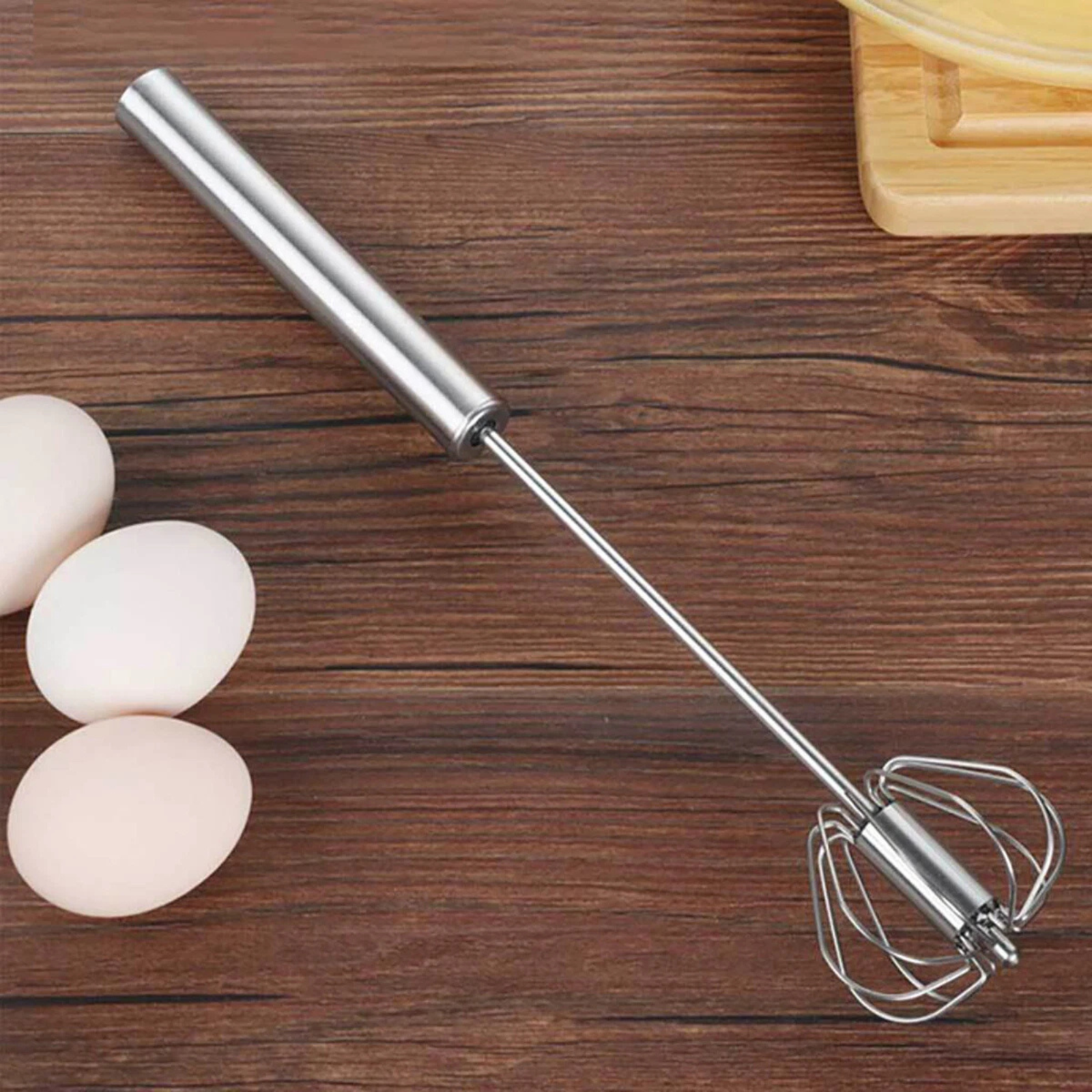 10 Inch Kitchen Semi Automatic Easy Whisk Stainless Steel Mixer