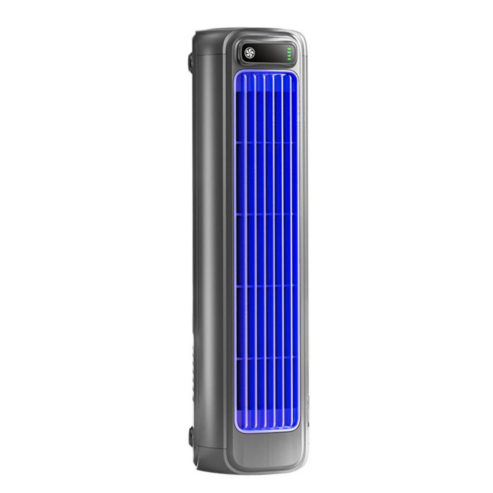 Quiet 3 Speeds Cooling Fan 2000mAh Portable USB Mini Desk Air Grey Device