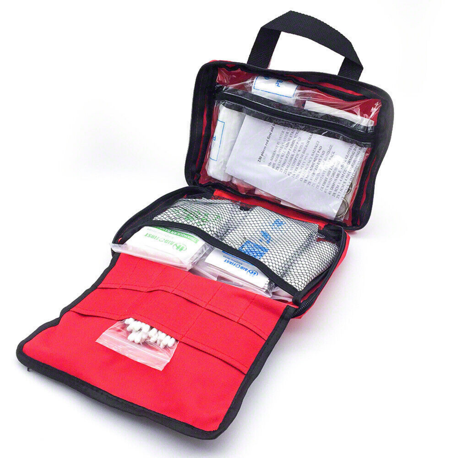 Medical Travel Set 230 PCS Emergency First Aid Kit Workplace Family Safety