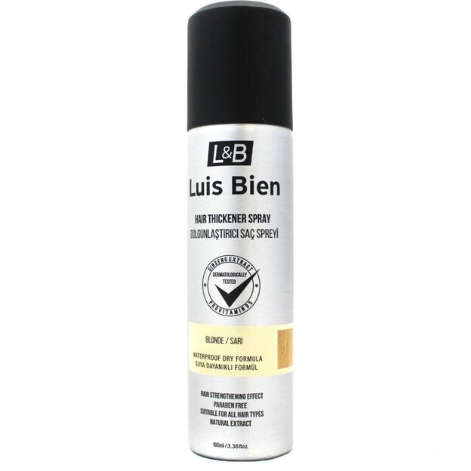 100ml Best All Types Hair Spray Thickener Luis Bien Hair Fiber Spray Blonde