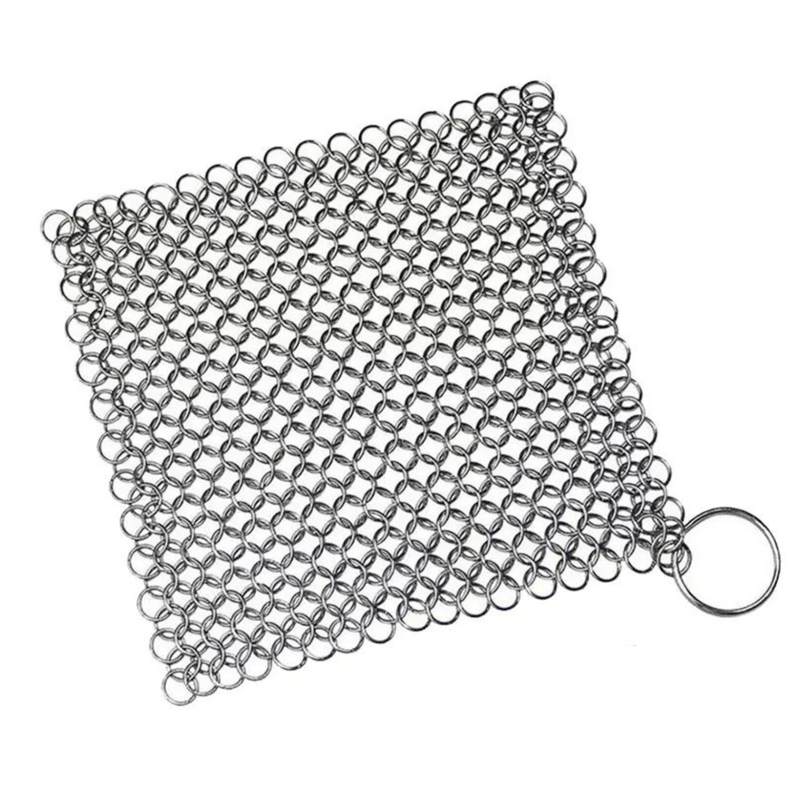 Home Kitchen Cookware Chain mail Scrubber Cast Iron Cleaner Stainless Steel