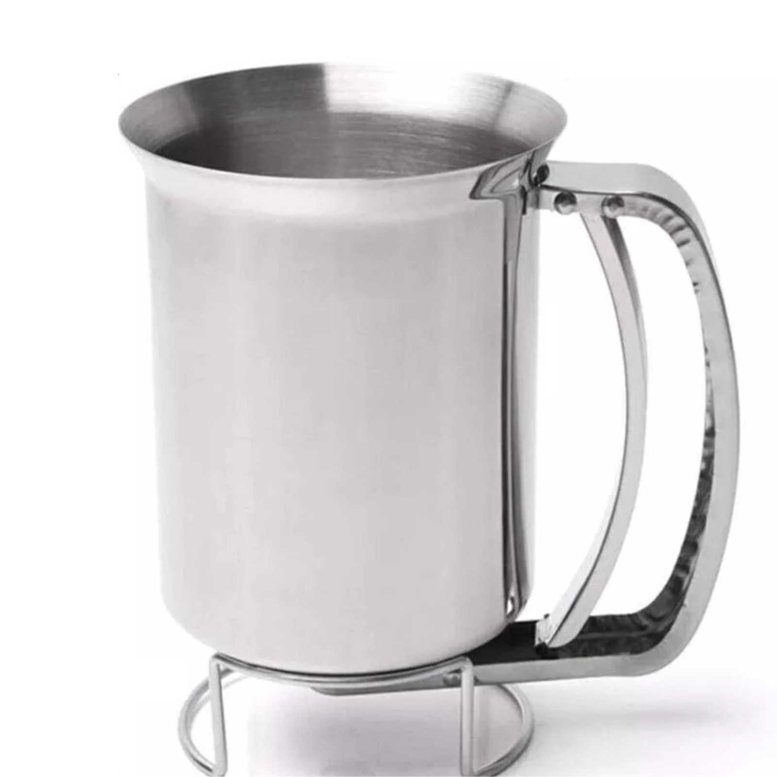 Funnel Dough Pancake Waffle Batter Stainless Steel Donut Cupcake Dispenser Tool