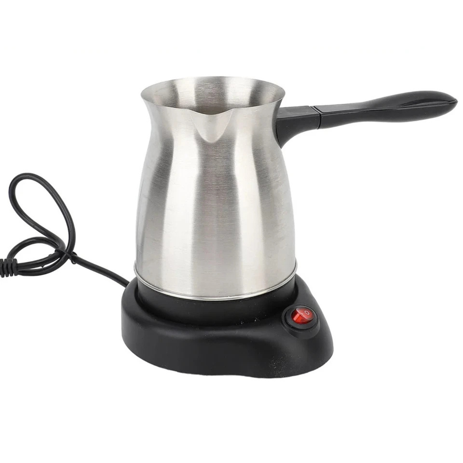 Stainless Steel Turkish Coffee Maker Electric Heating Pot for Home or Office