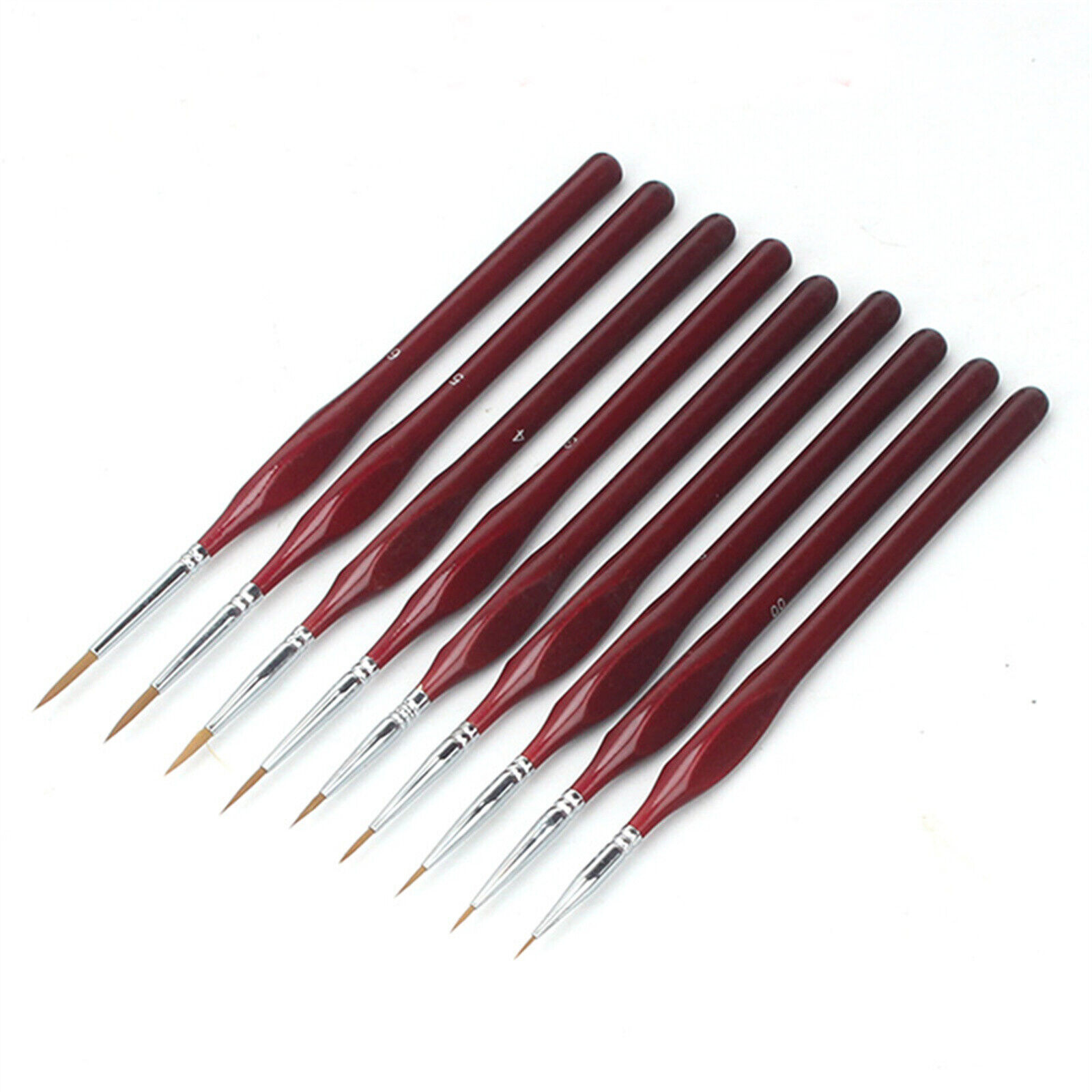Detail Miniature Brush Painting Brushes Set 6pcs Artist Paint Brush Sable Hair