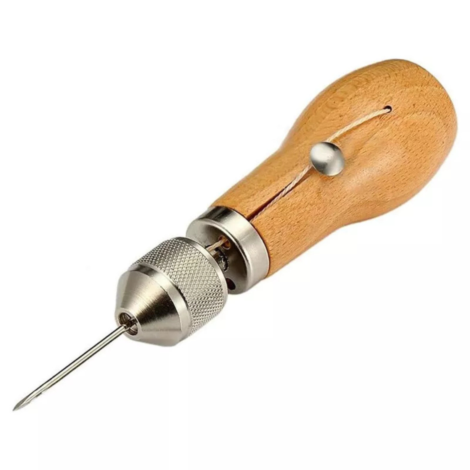 Lock Stitching Tool Sewing Machine Leather Sewing Awl Kit Hand Stitcher Leather