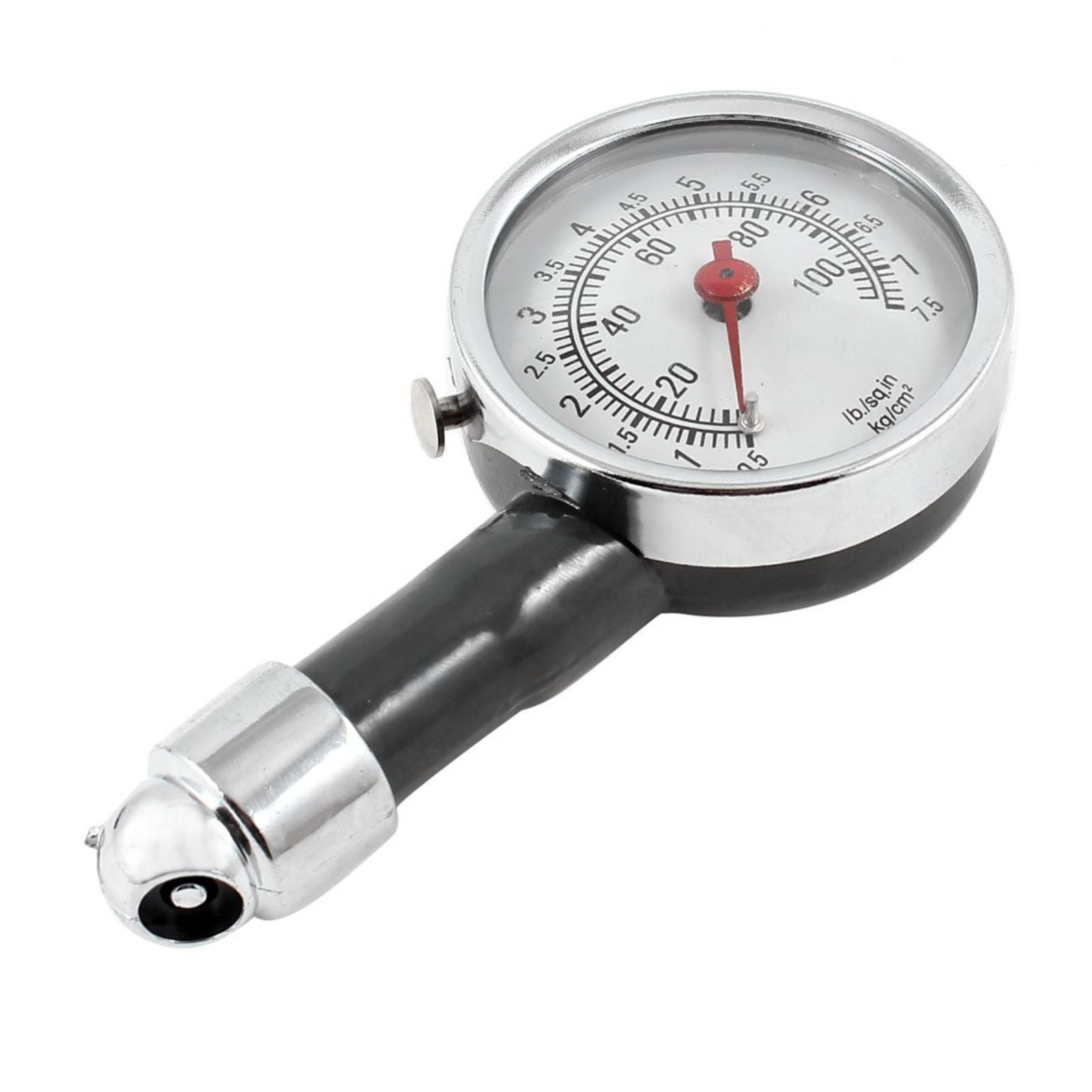 Portable Auto Dial Tire Gauge Car Bike Truck Pressure Tester