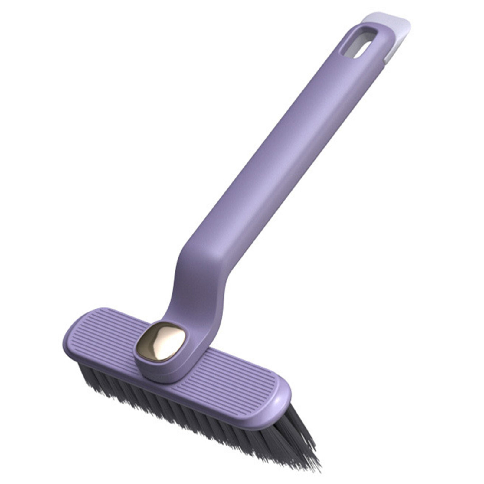 Rotating Crevice Cleaning Brush Multi-Function Shutter Door Window Purple