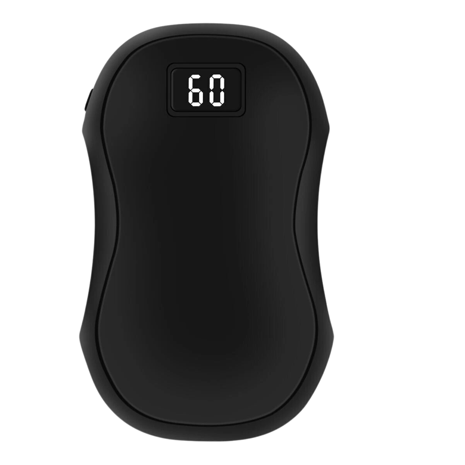 Electric Pocket USB Power Bank 10000mAh Winter Hand Warmer Rechargeable Black