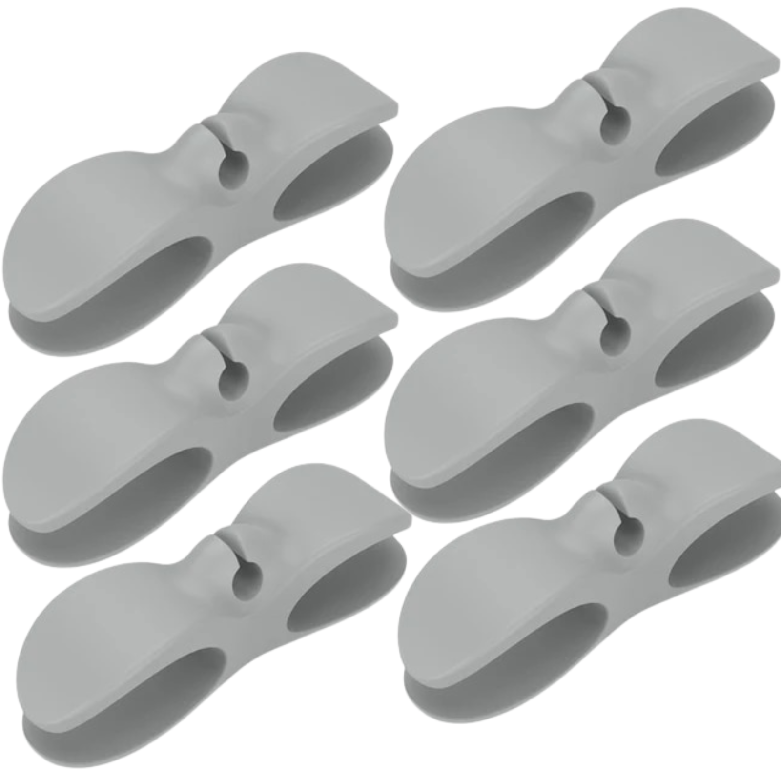 Kitchen Appliances Grey Cord Organizer 6PCS Winder Cord Holder Wrap Home