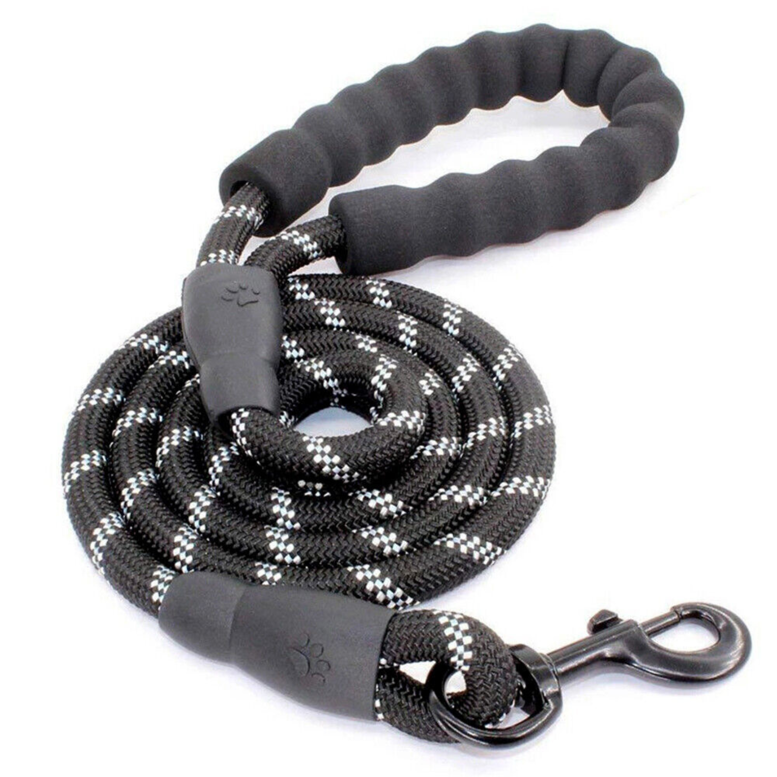 2M Long Heavy Duty Pet Strong Rope Recall Lead Nylon Training Dog Puppy Leash