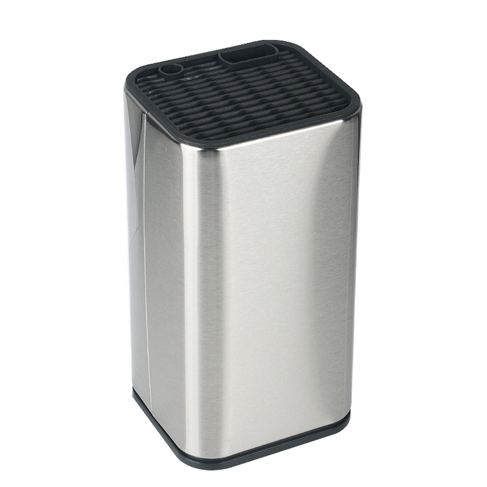 Kitchen Knives Storage Rack Stand Universal Stainless Steel Knife Block Holder