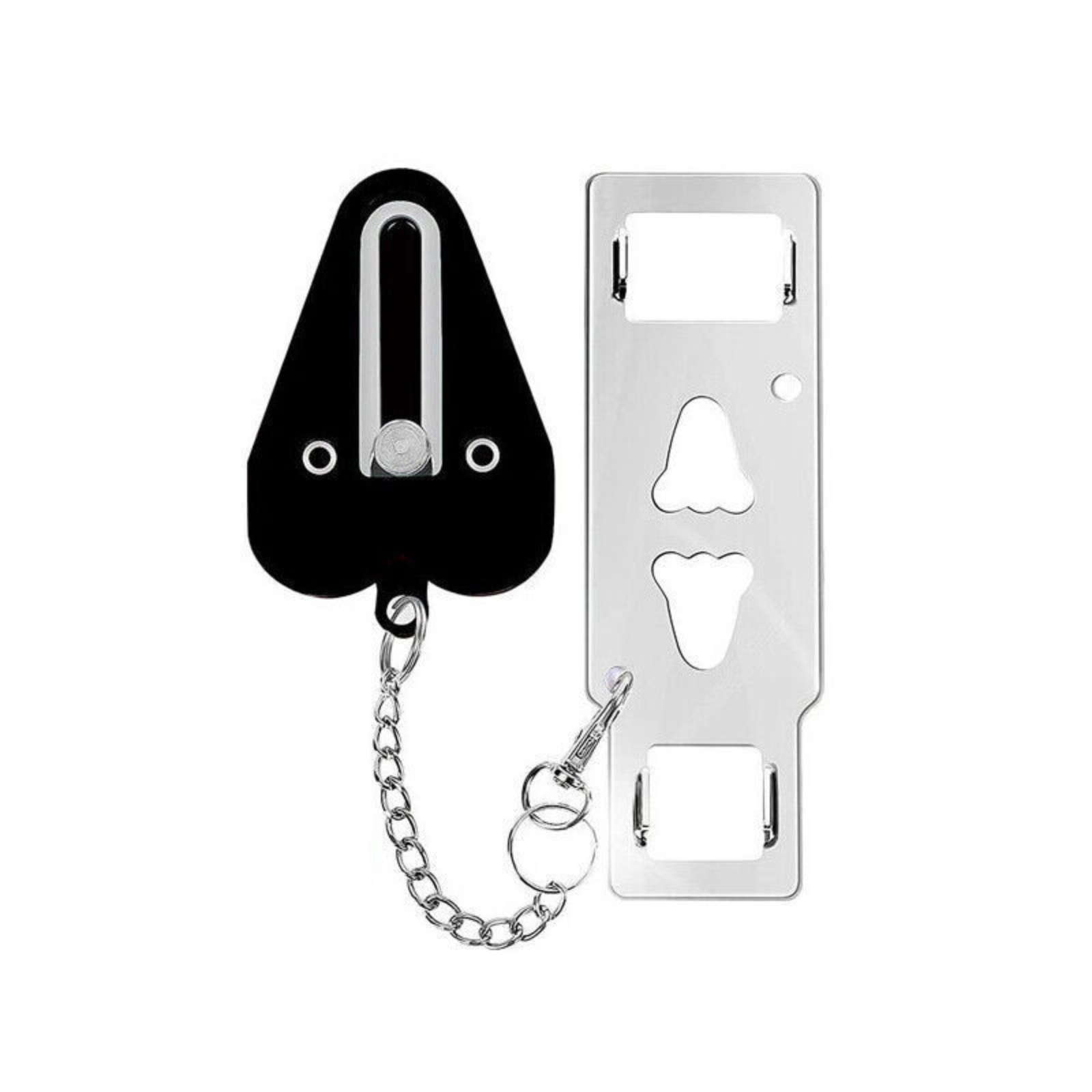 Safety Security Addalock Hotel Home Safe Lock Black Portable Door Lock Travel