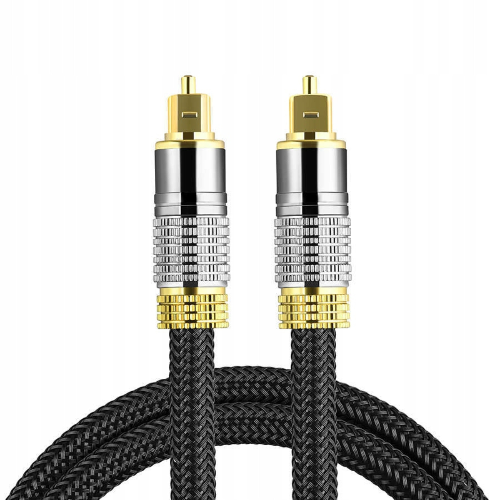 Gold Plated Fibre Cable Ultra Premium Optical OAC Digital Audio 3M