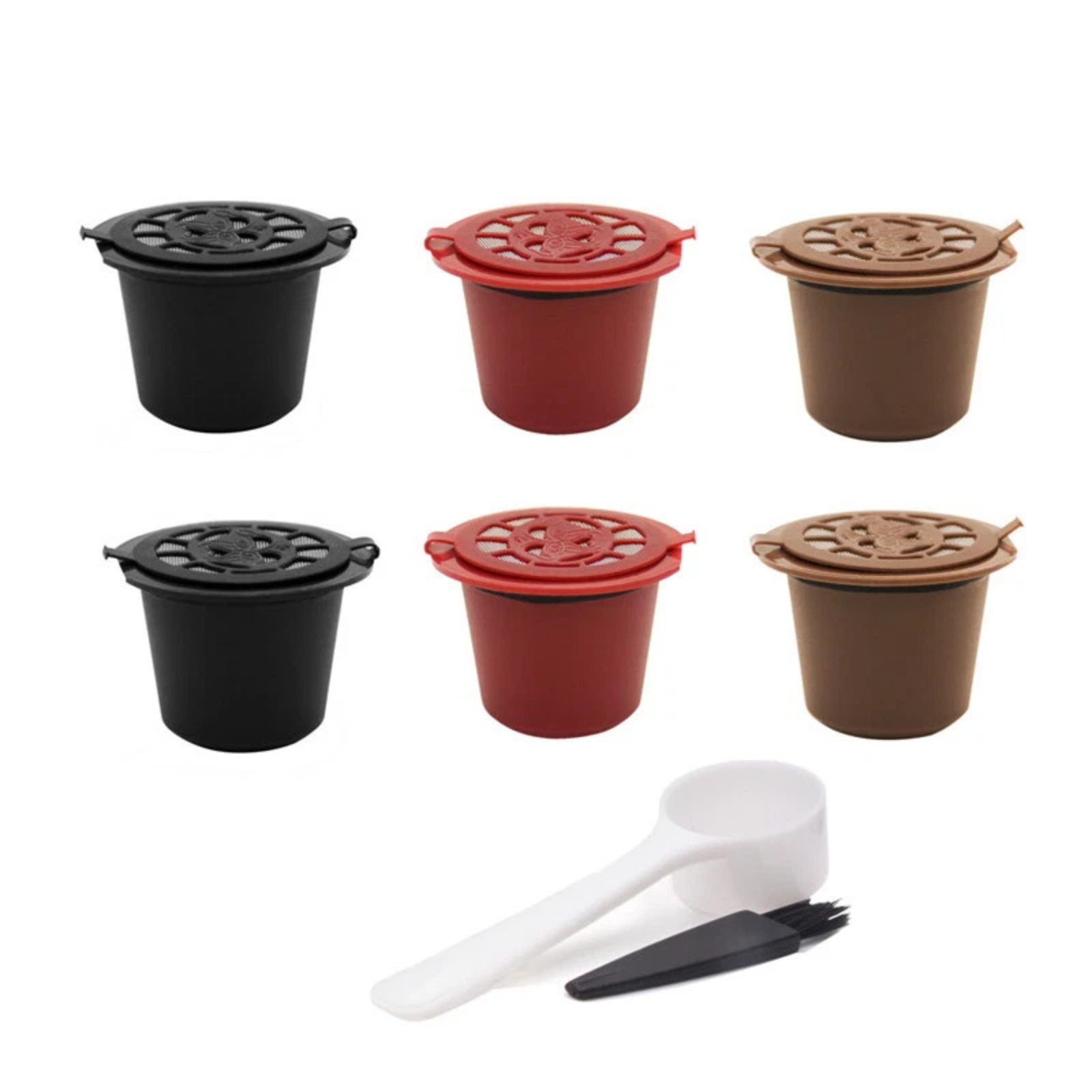 Machine with Refillable Pods Nespresso Coffee Maker Acces