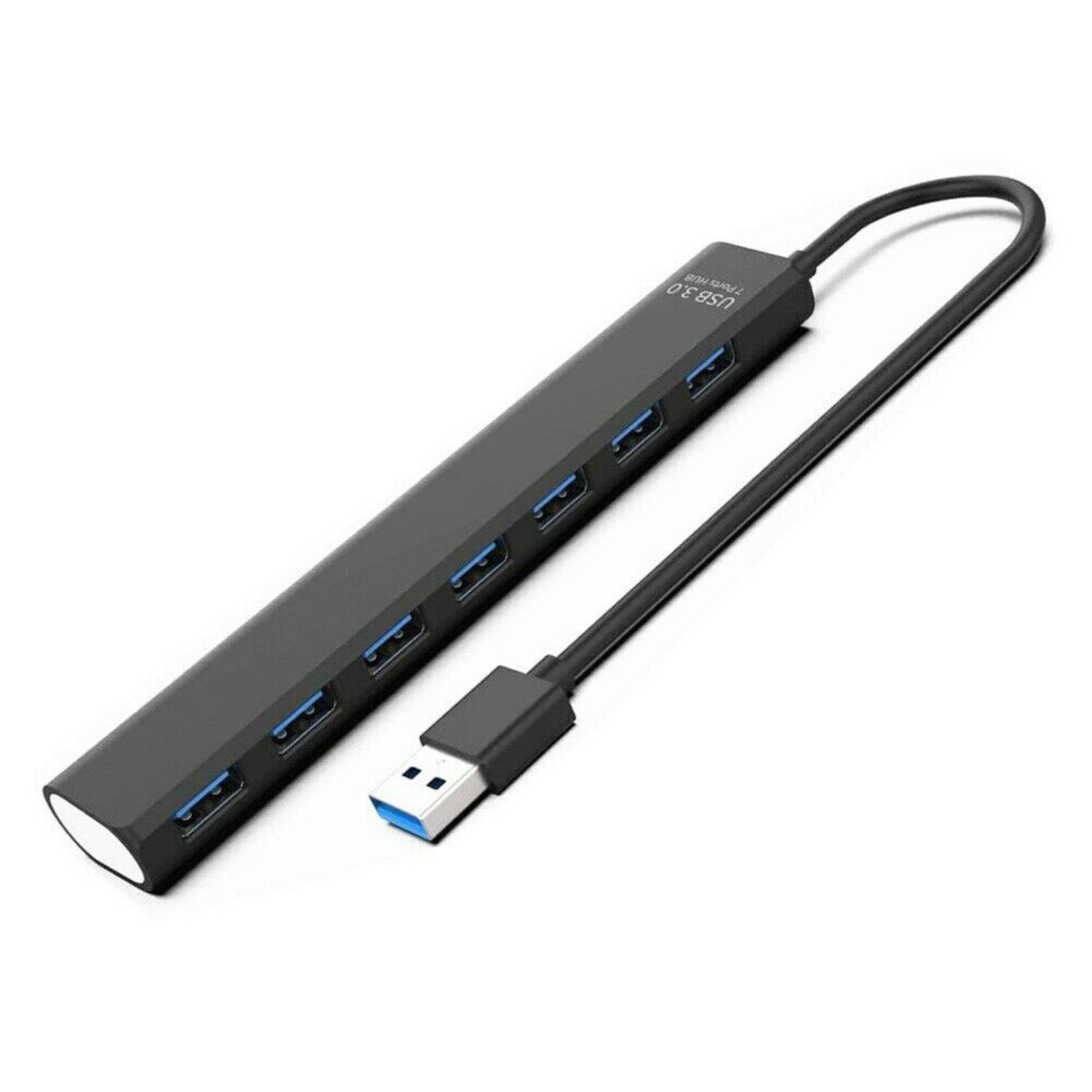 High Speed Smart Compact 7 Port USB 3.0 Hub Multi Expansion Splitter Slim