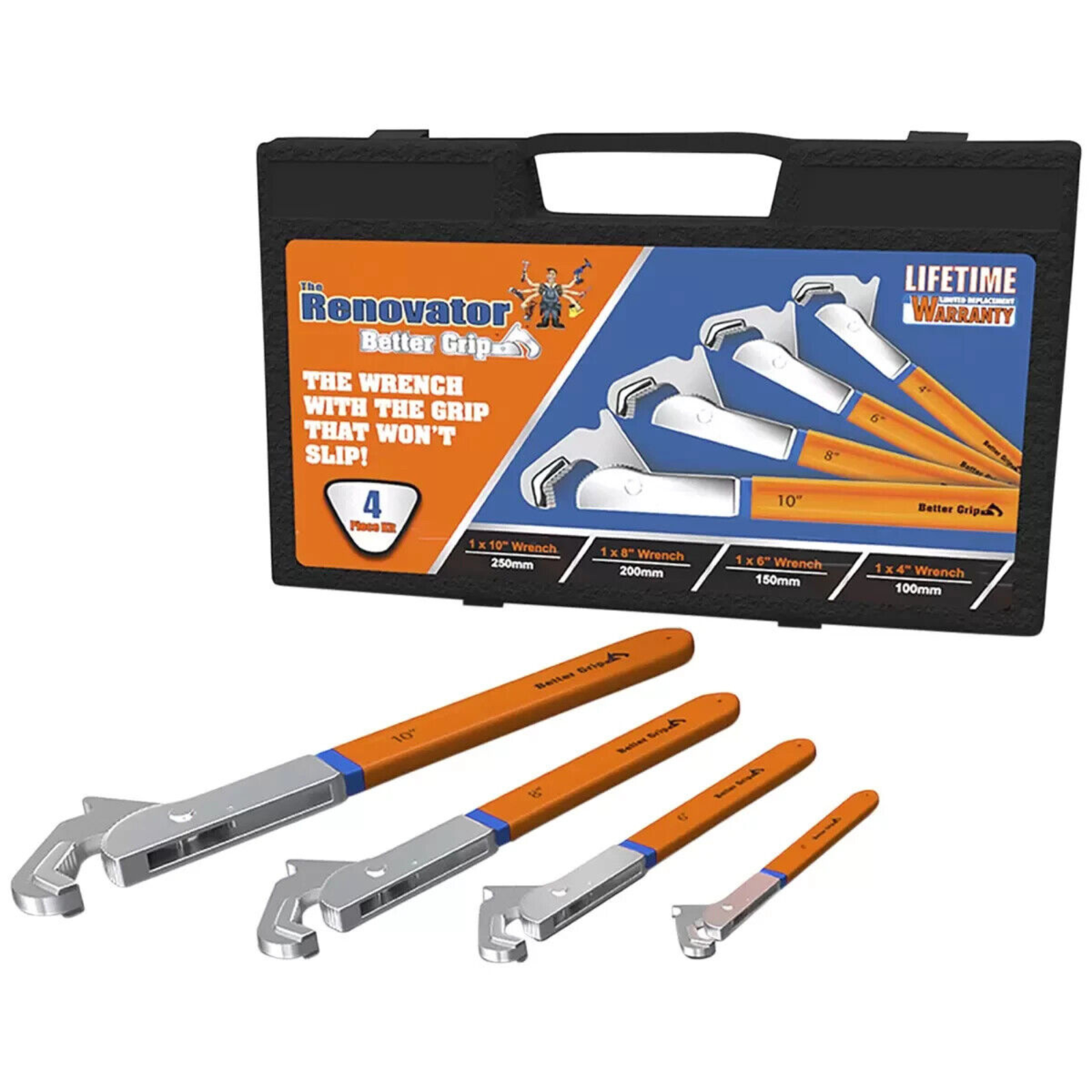 Professional 4 Piece Wrench Set The Renovator Better Grip
