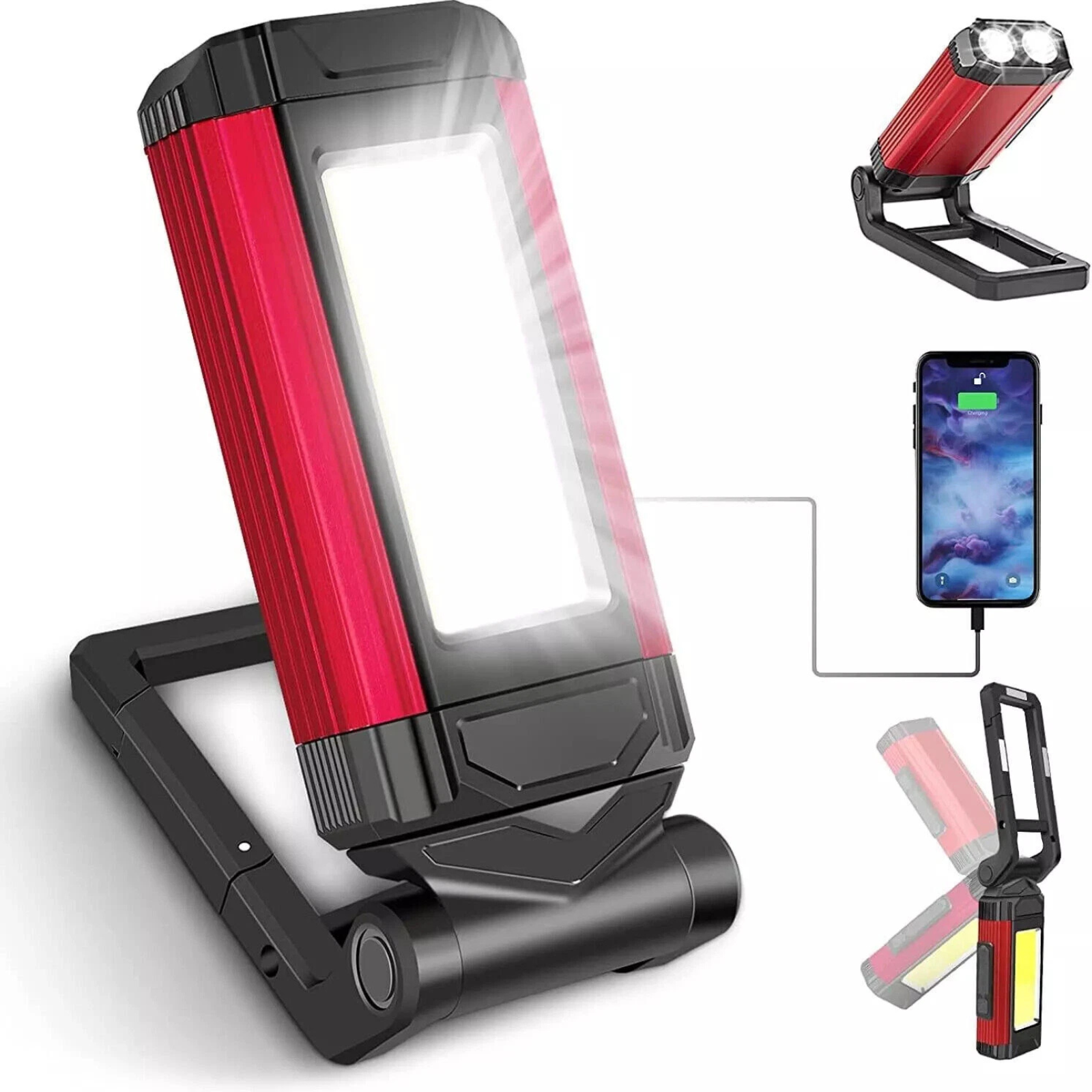 Rechargeable LED Work Light Portable Inspection Workshop Lamp