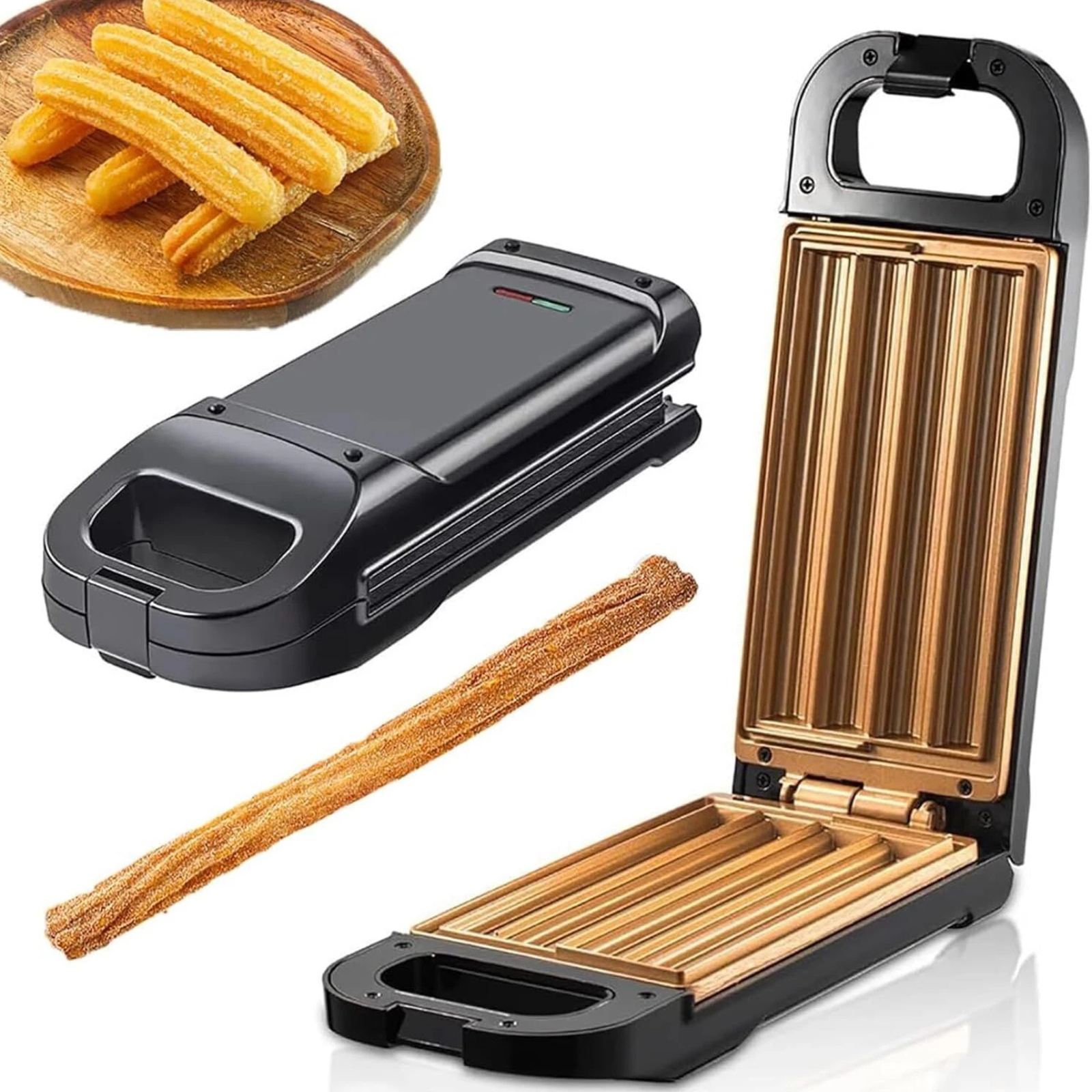 Fast Cooking Electric Churro Maker Easy Baking Dessert Machine for Kitchen
