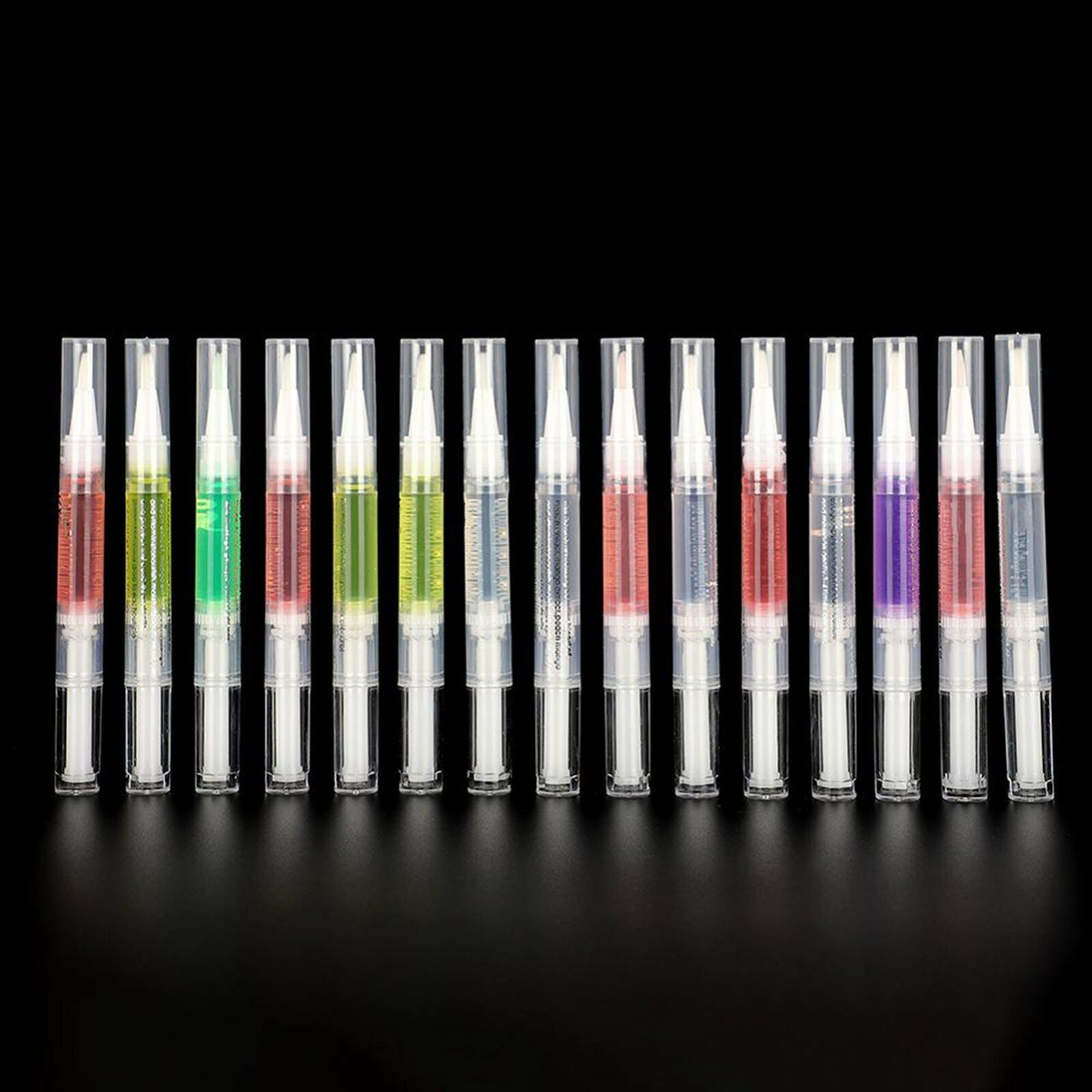 Manicure Repair Pen Oil Care Treatment 12 PCS Nail Cuticle Oil Pen Set Gel Nail