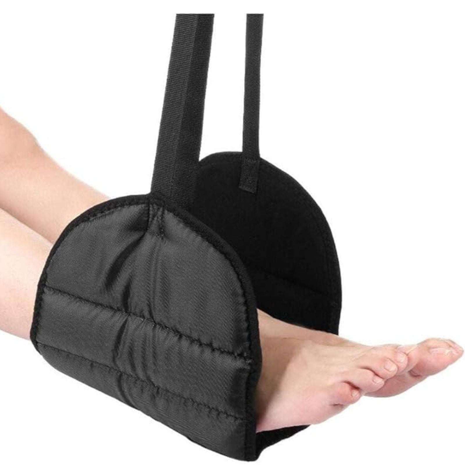 Leg Pillow Memory Foam Travel Footrest Flight Cushion Hammock