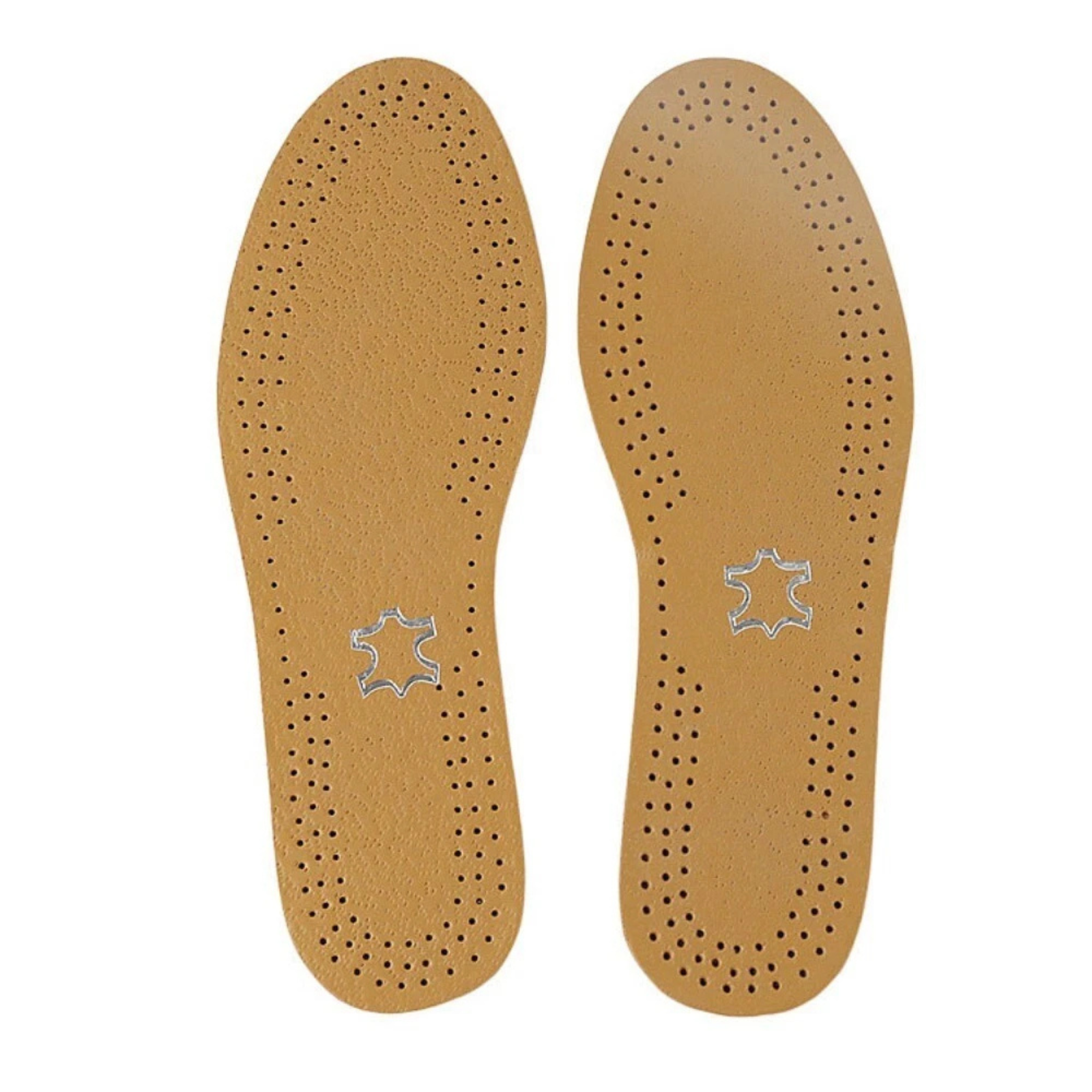 Breathable Cowhide Shoe Pads Leather Insoles Insert for Shoes Comfort 43/44