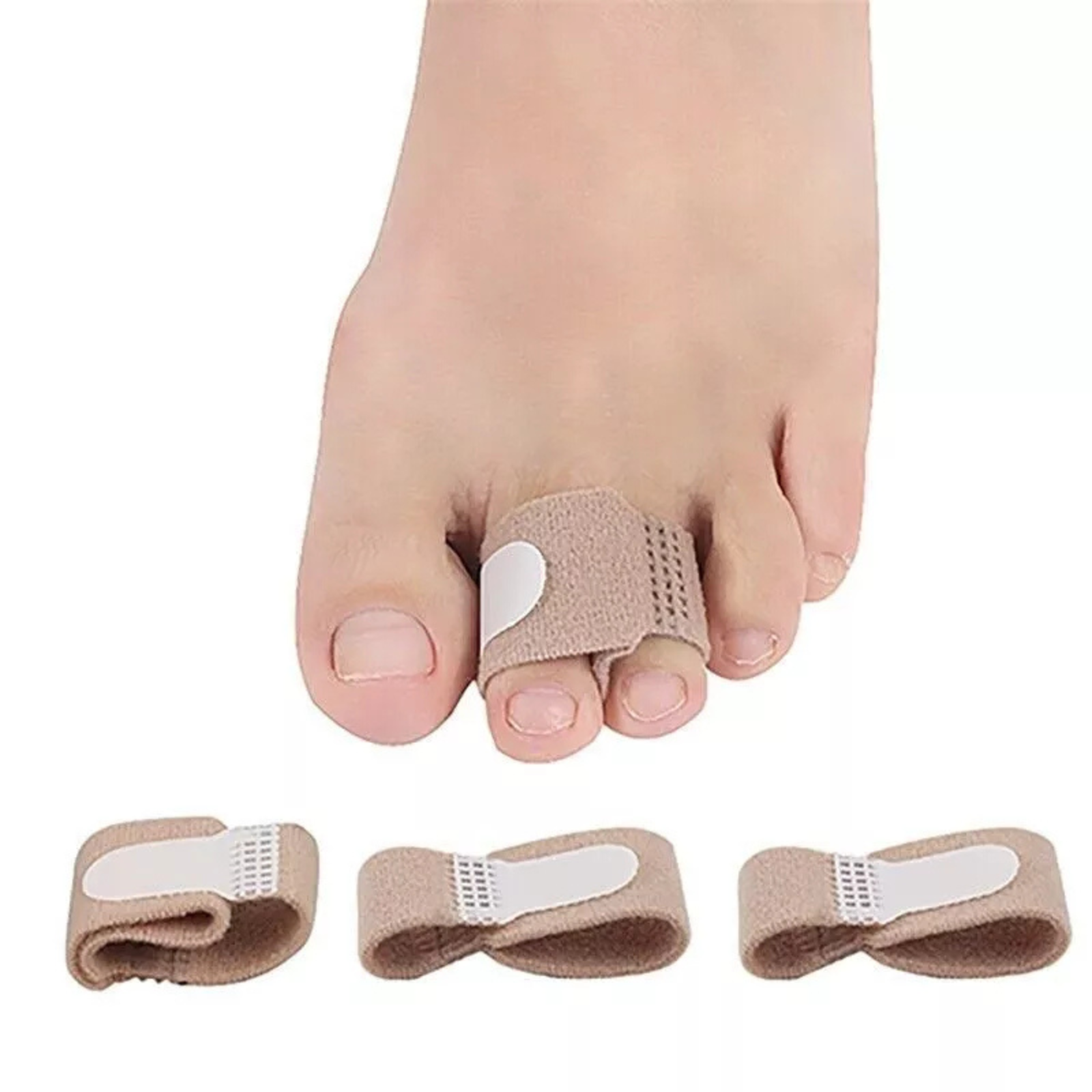 Crooked Hammer Toe Bandage Cushioned 12x Toe Splints