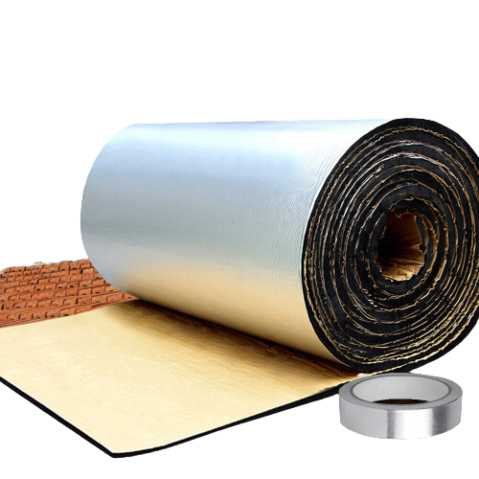 Heat Shield Auto Noise Insulation Mat Sound Deadener Foam 4.5M Roll 50% Thicker