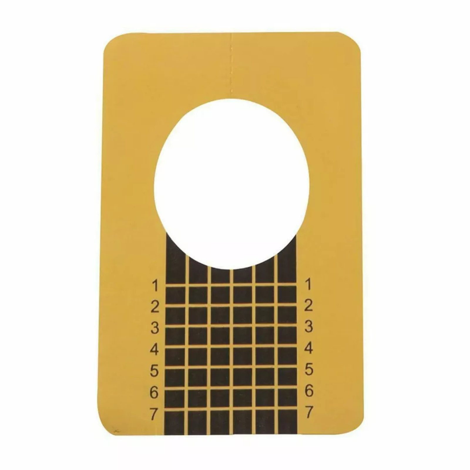 Gold Nail Forms Tips Guide Nail Art Acrylic Nails Gel Extension Sticker 50x