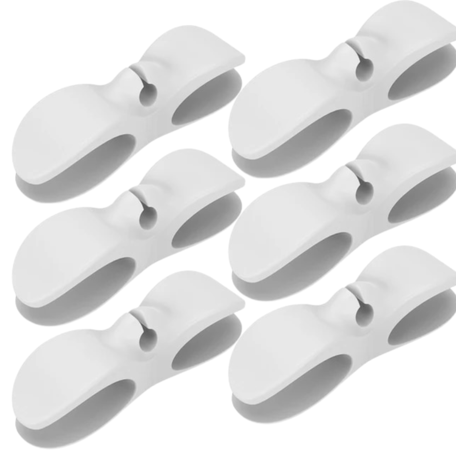 Kitchen Appliances White Cord Organizer 6PCS Winder Cord Holder Wrap Home