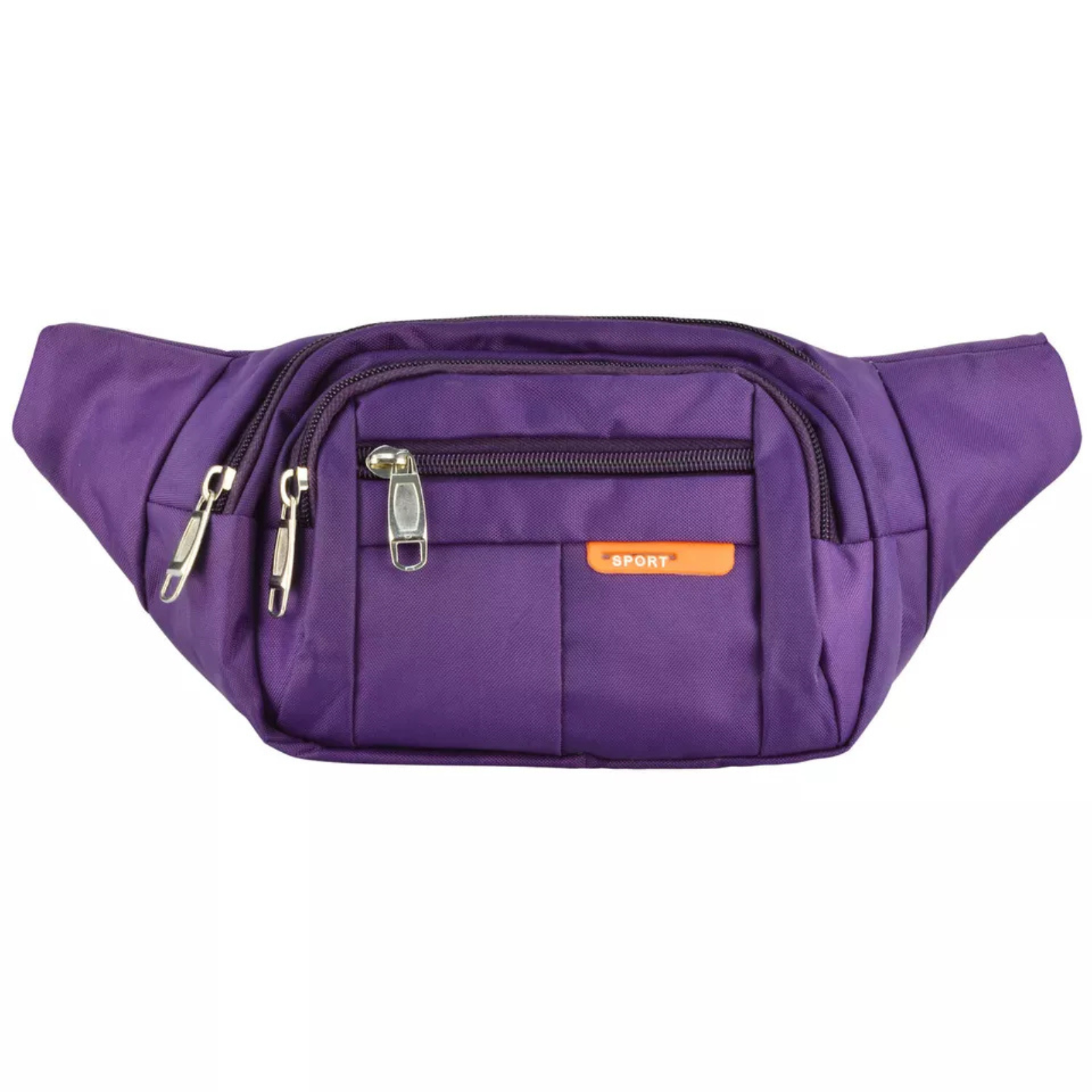 Purple Belt Pouch Wallet Holiday Travel Money Unisex Waist Bum Bag Men Women