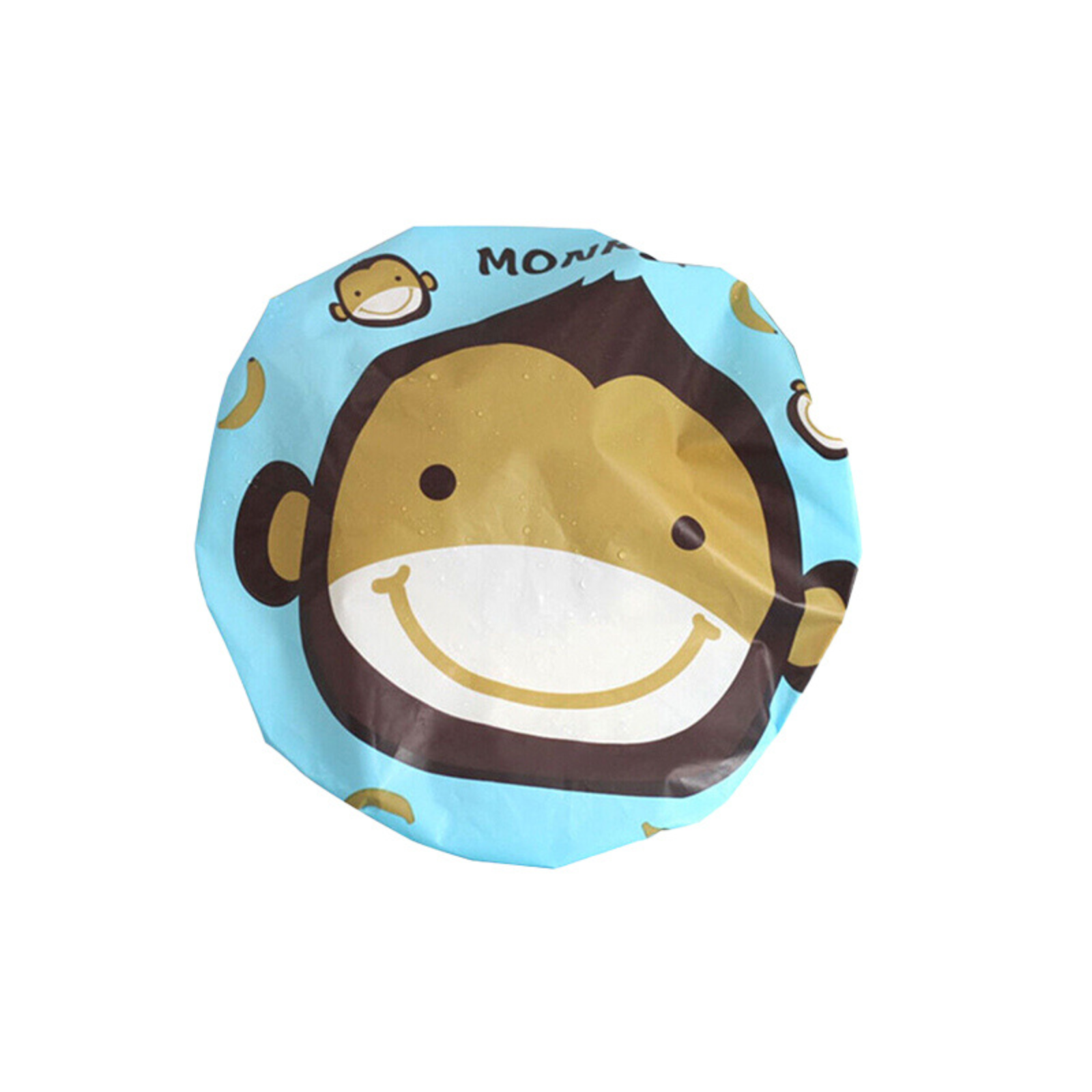 Monkey 1x Shower Cap Hat Waterproof Shower Bath Reusable Women Kids Girls Hair