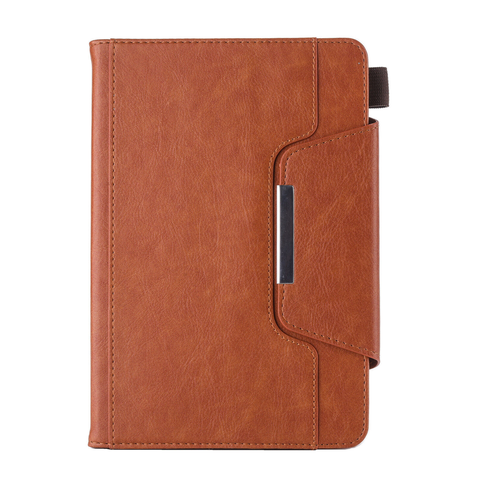 iPad Pro 12.9" 2022 Brown Luxury Leather Case Cover
