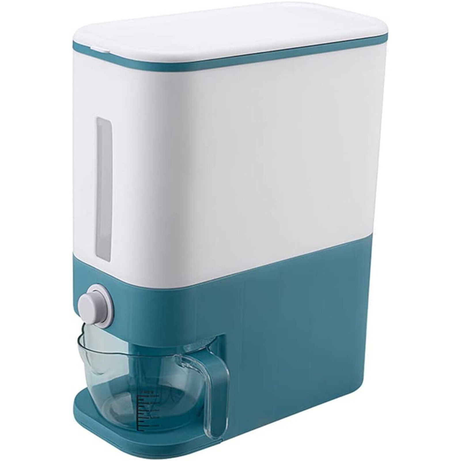 Kitchen Food Rice Container 12Kg Auto Grain Case Cereal Dispenser Storage Box