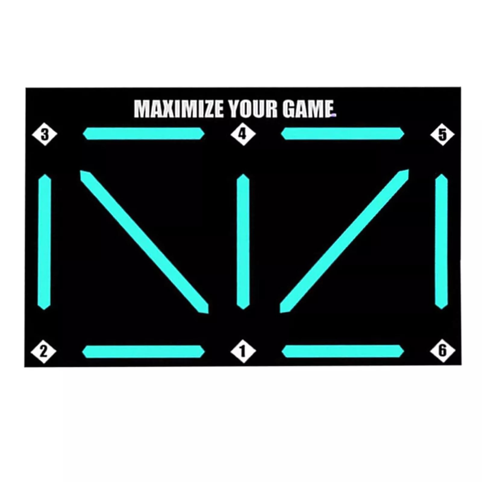 90x60cm Football Mat Training Sport Carpet Socks Non Slip Kids Adults