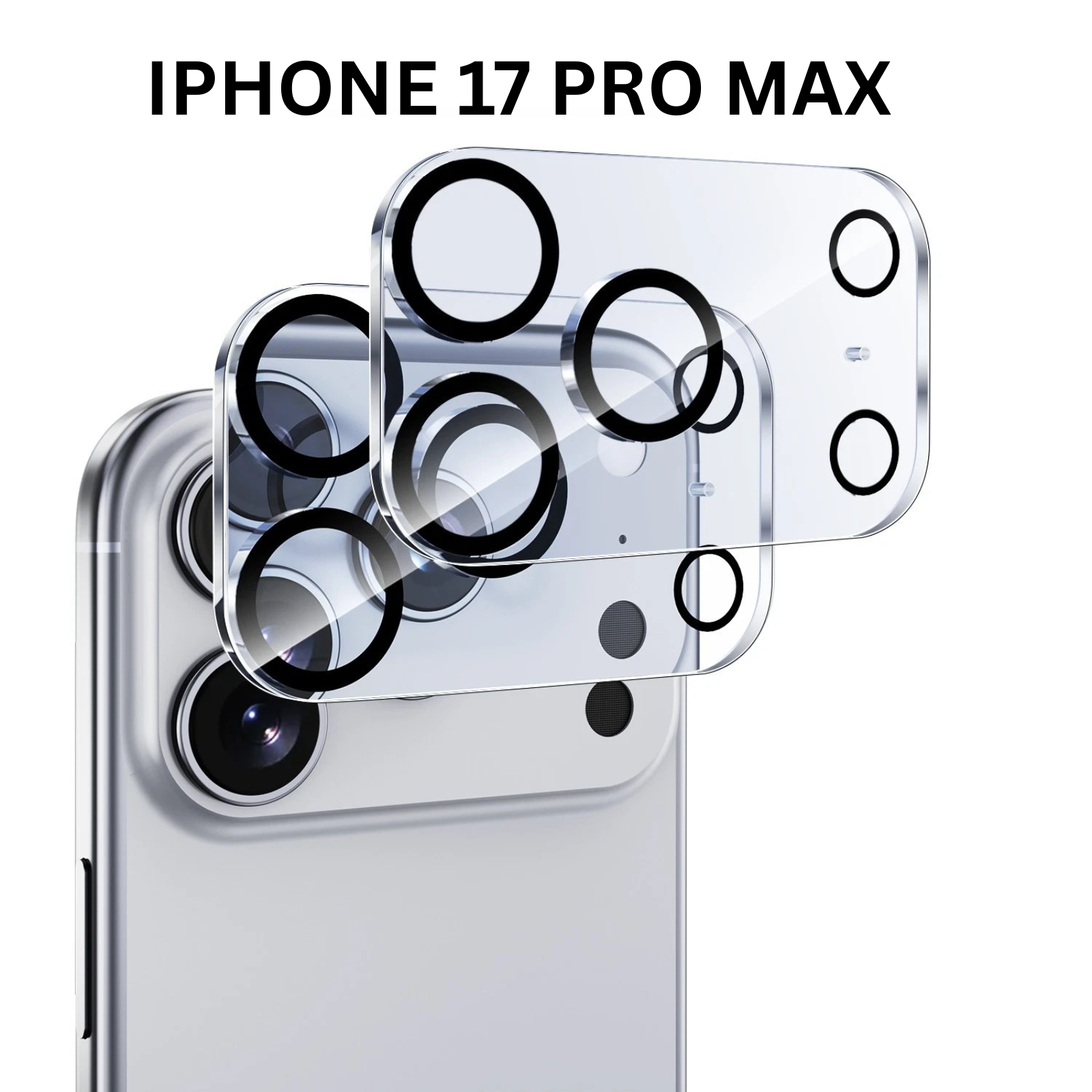 iPhone 17 Pro Max Tempered Glass Screen Protector Anti-Scratch Film