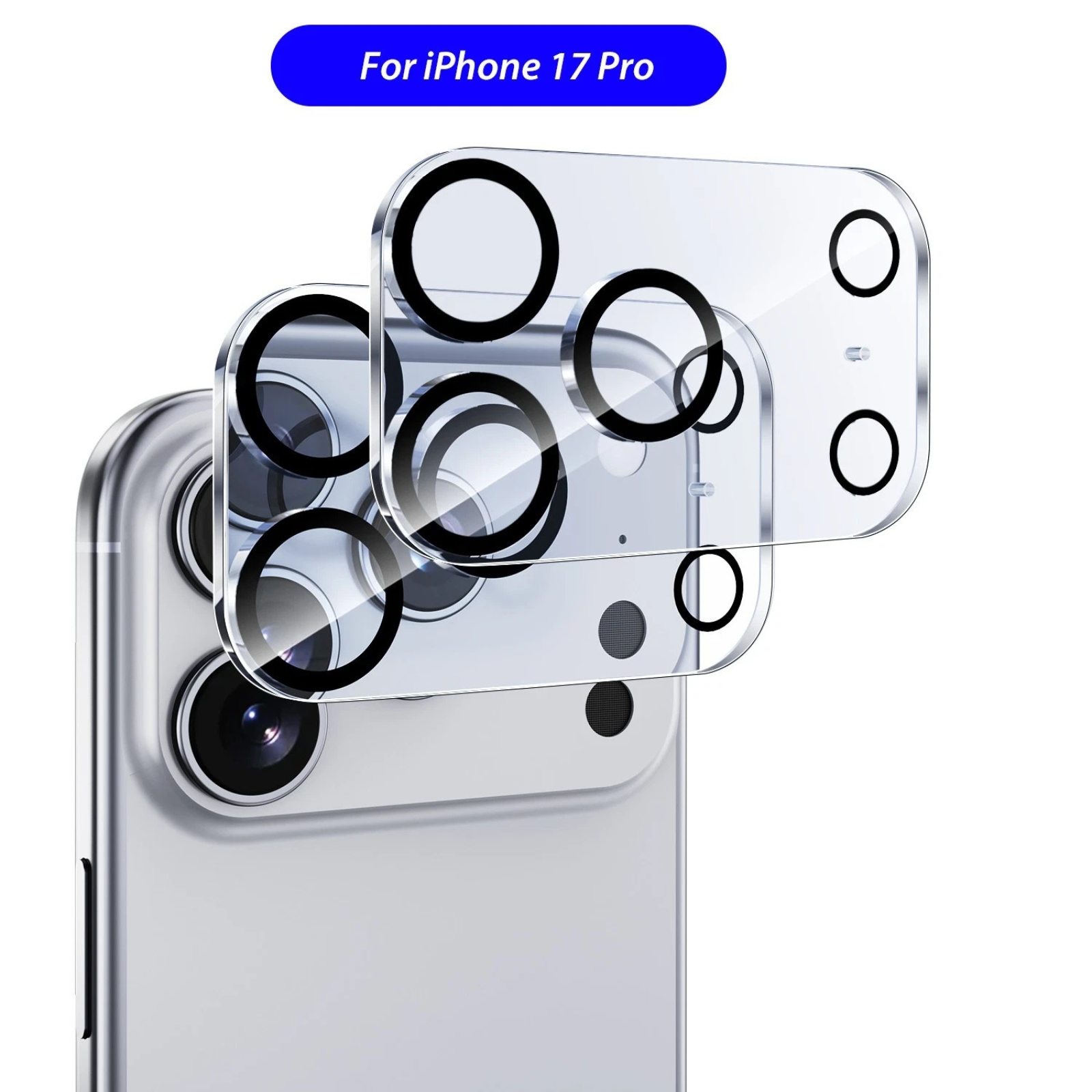 iPhone 17 Pro Tempered Glass Screen Protector Anti-Scratch Film