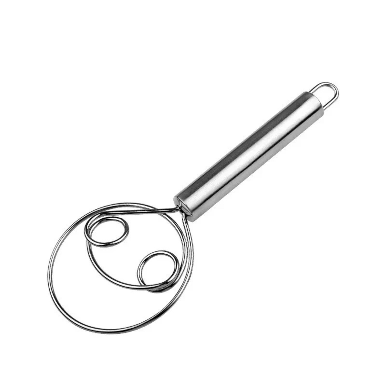 Kitchen Bread Pizza Batter Mixer Stainless Steel Dough Whisk Tool