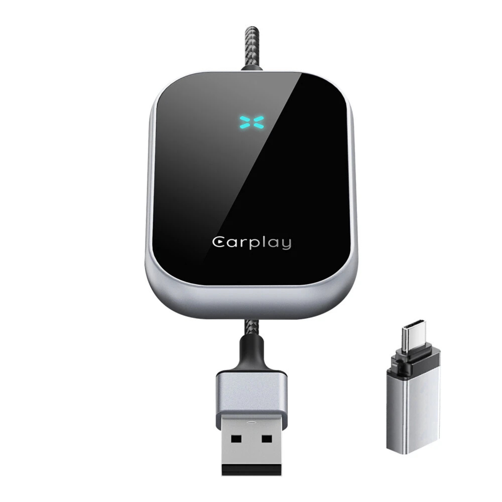 Type-c iPhone Android Car wifi USB Dongle Wired to Wireless Carplay Adapter