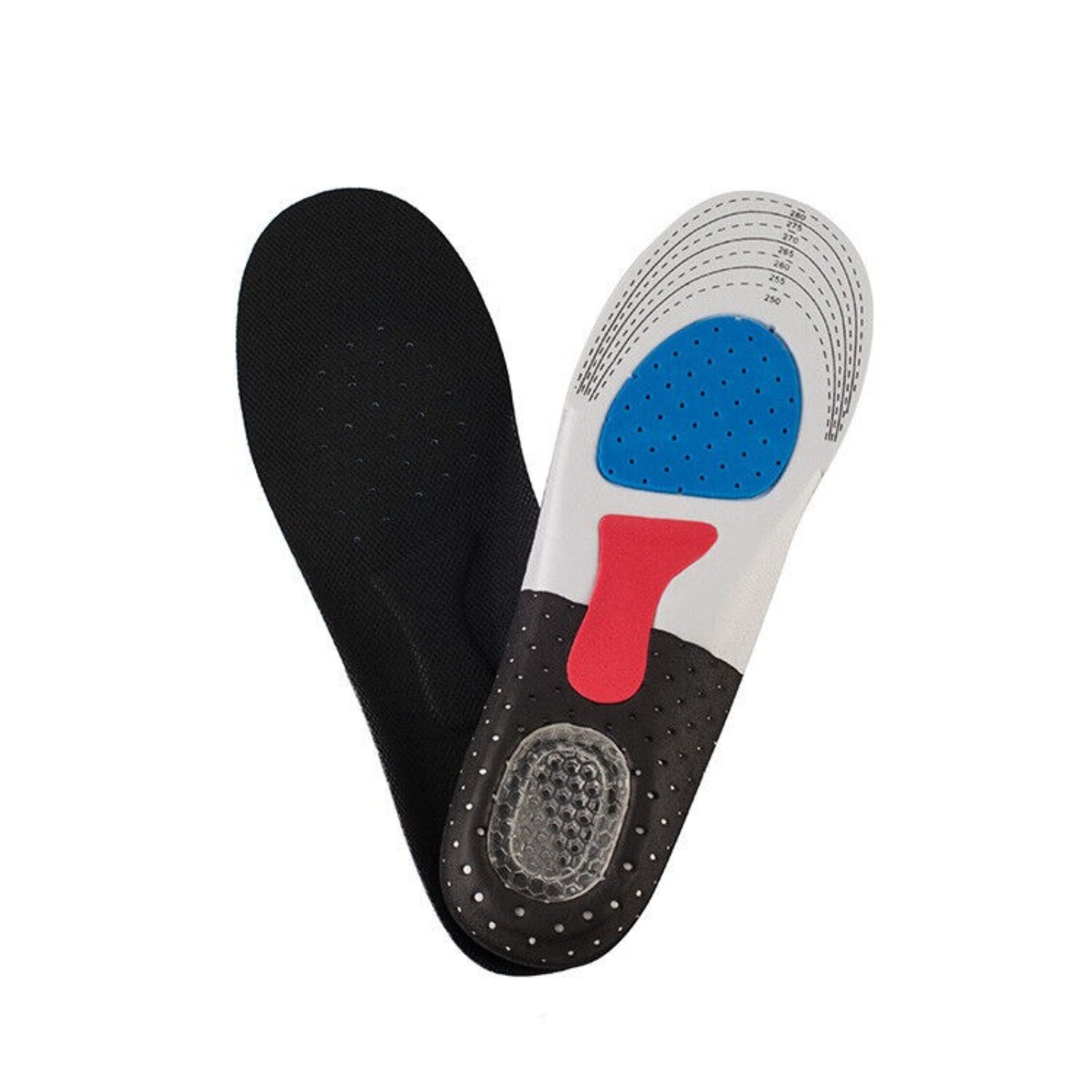 Large Foot Arch Support Plantar Fasciitis Insoles Insert Orthotic Shoes Pad