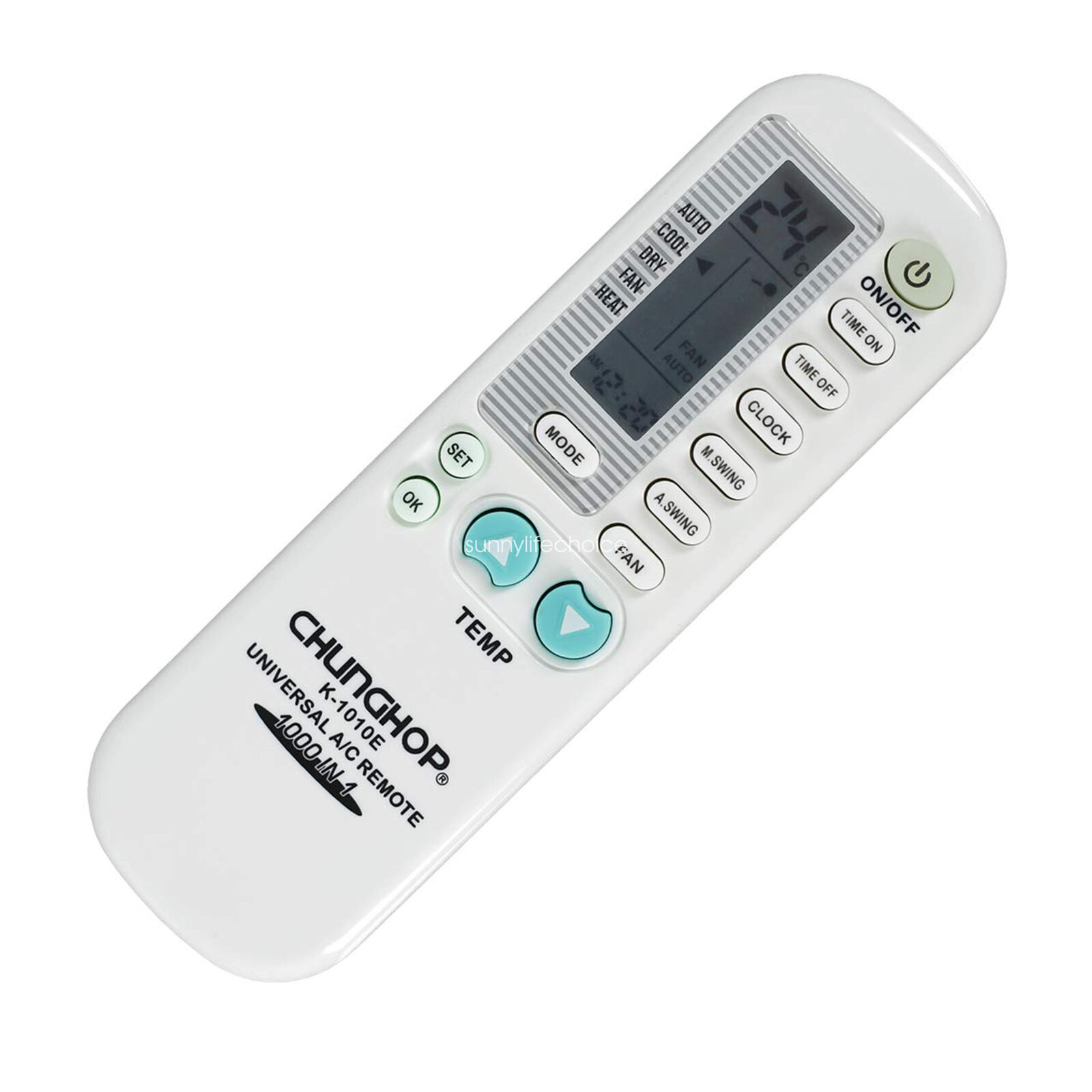 1000 in 1 Air Conditioner Multibrand Universal AC Remote Control Aircon