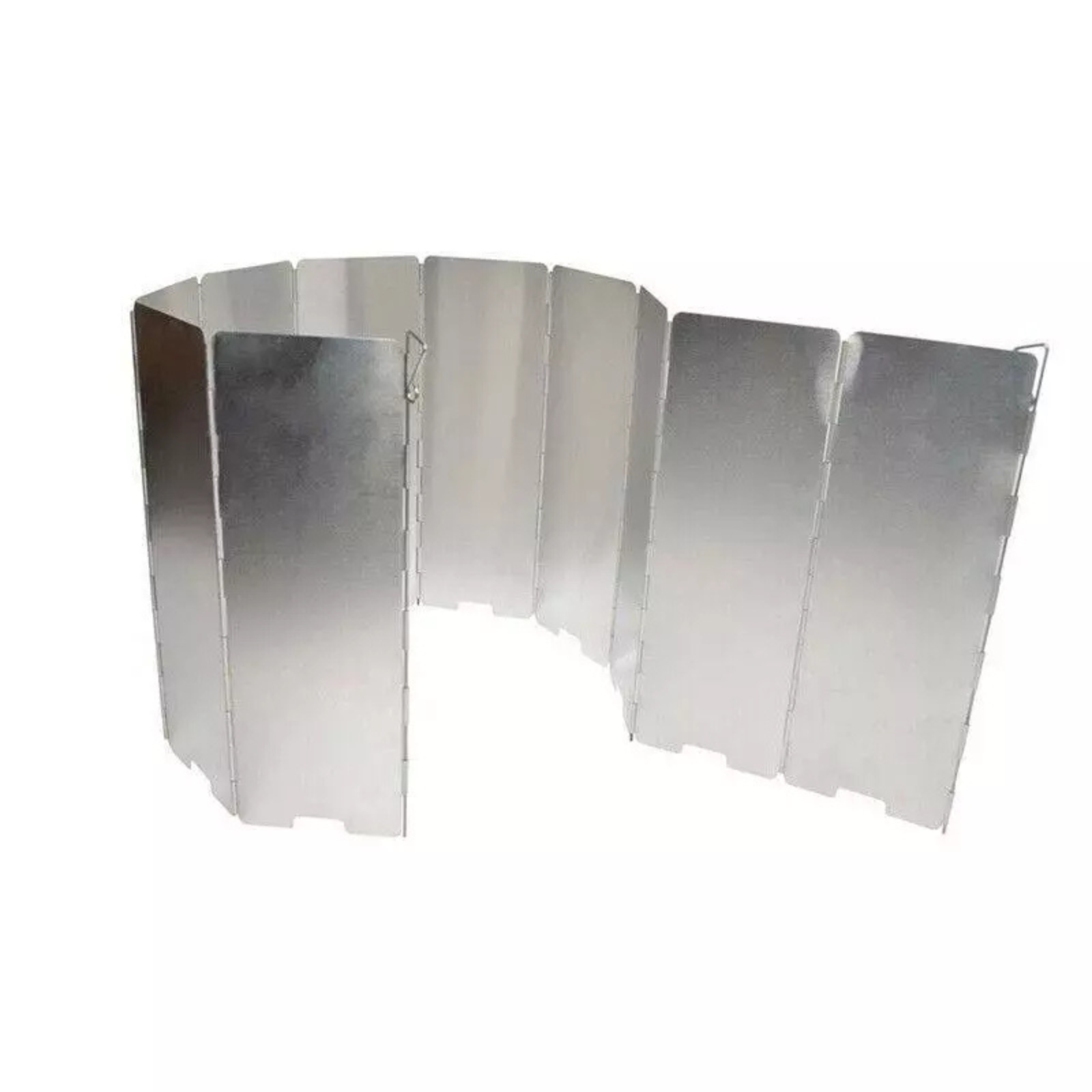 Wind Shield Screen BBQ Gas Stove 10 plates Foldable Aluminum Camping Cooker