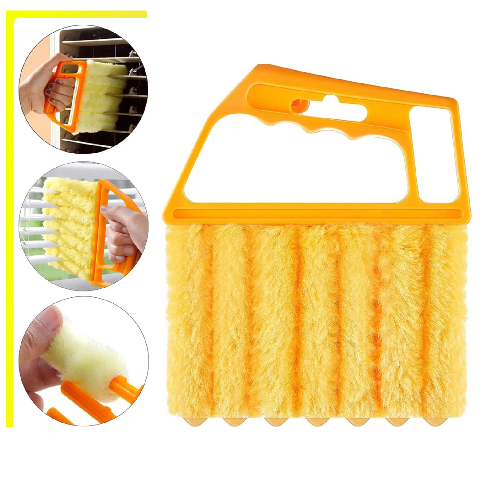 Window Shades Handheld Brush Duster Blinds Cleaner Tool 1 Piece